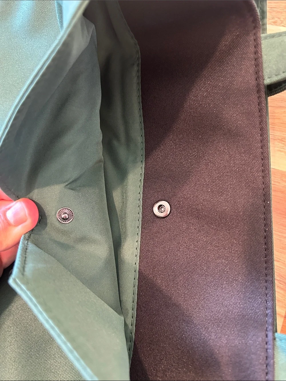 Prada Emerald Tote with Top Handles - Picture 7 of 8